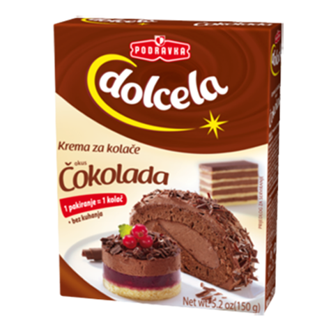 DOLCELA Powder Mix for Chocolate Cake 9/150g