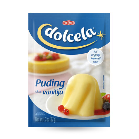 DOLCELA Pudding Vanilla 18/40g
