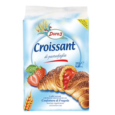 DORA Croissant Strawberry 8/300g