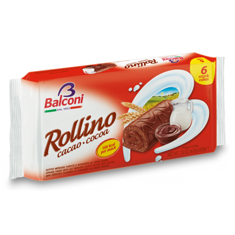 BALCONI Rollino Cocoa Cream Fill 20/222g