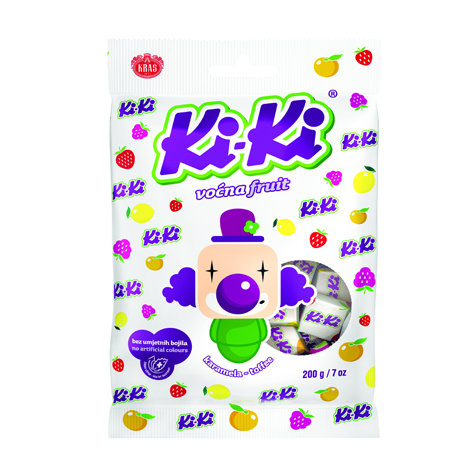 KRAS Candy Kiki Fruit 20/200g