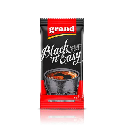 GRAND Kafa Black and Easy Instant Turkish [Coffee] 8/26x8g