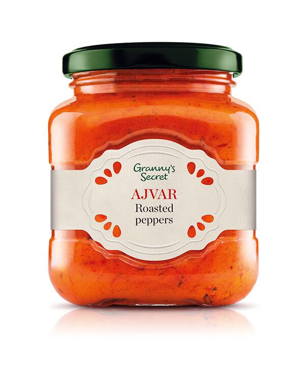 GRANNY'S SECRET Roasted Peppers Ajvar Homestyle 6/550g [24501]