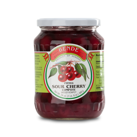 BENDE Compote Sour Cherry 12/680g