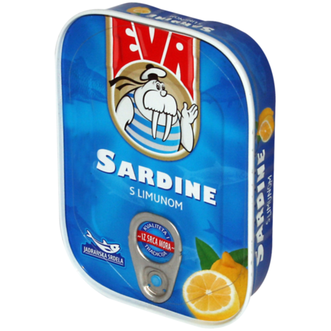 EVA Sardines w/Lemon 30/115g [22033]