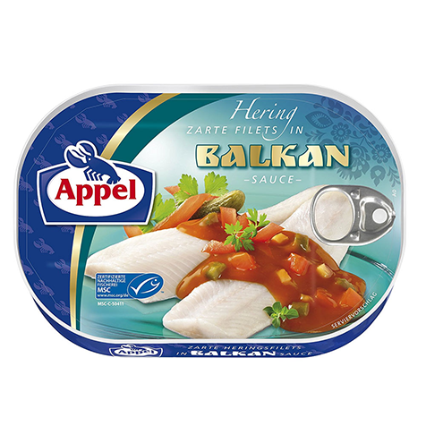 APPEL Herring Balkan Sauce10/200g