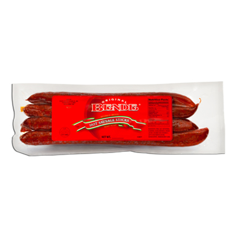 BENDE Deli Sausage Sticks HOT (per lb)