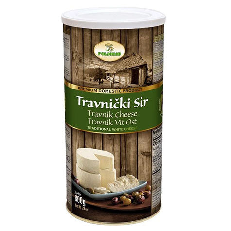 POLJORAD Travnicki Cow's Milk Cheese 6/800g