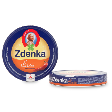ZDENKA Cardas Hot Cheese Spread 16/140g
