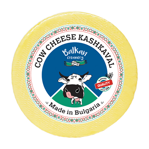 Balkan Creamery Kashkaval Cheese Cow 12 x 400g