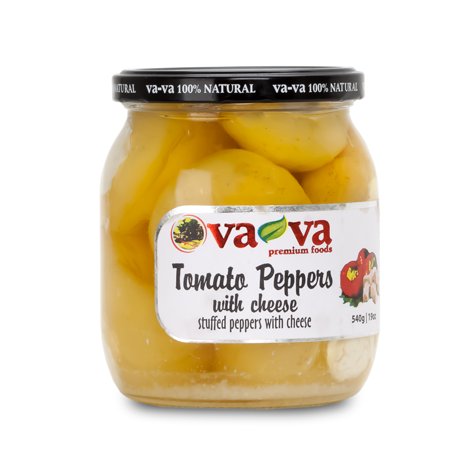 va-va Tomato Peppers w/Cheese 6/540g