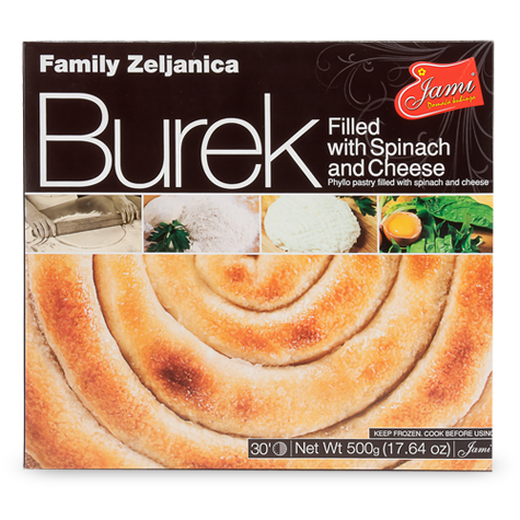JAMI Burek Family Spinach & Cheese 6/500g [Frozen]
