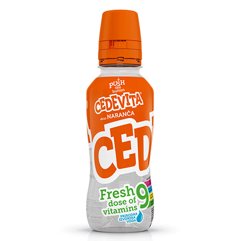 CEDEVITA GO Orange 12/340ml (price includes CA CRV)