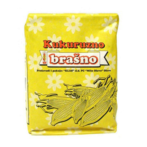 KLAS Kukuruzno Brasno Corn Flour 12/1kg