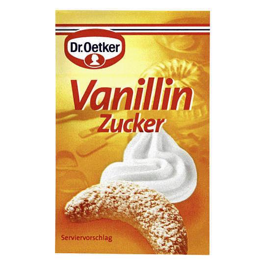 DR. OETKER Vanilla Sugar Vanillin Zucker 60/10-pack