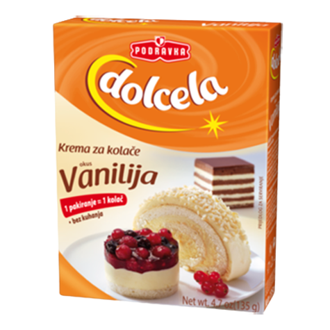 DOLCELA Powder Mix for Vanilla Cake 9/150g
