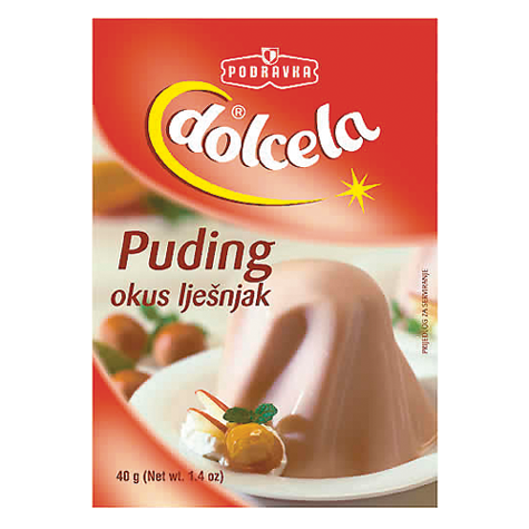 DOLCELA Pudding Hazelnut 18/40g