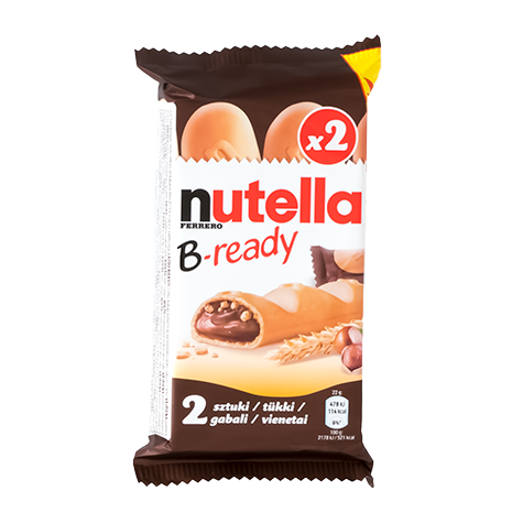 FERRERO Nutella B-Ready Wafer 24/2x22g