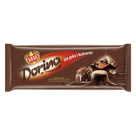 KRAS Dorina Cokolada za Kuhanje [Baking Chocolate] 10/300g