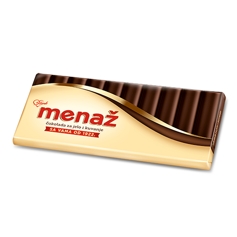 STARK Chocolate Menaz Plain 20/200g