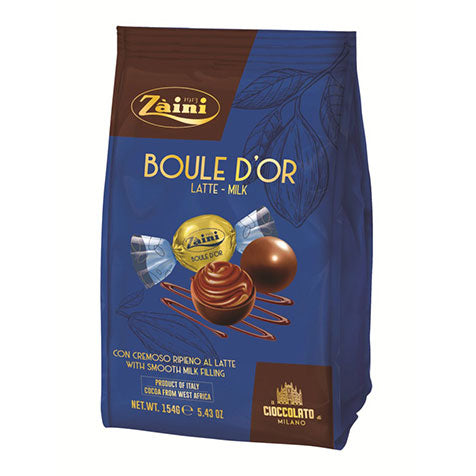 ZAINI Boule D'Or Milk Chocolate Truffles 12/154g