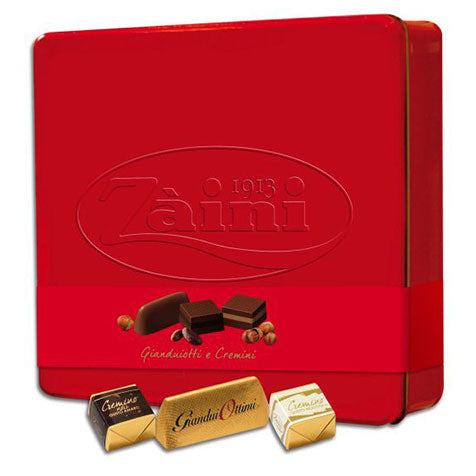 ZAINI Gianduiotto & Cremini Red Tin Gift Box 8/207g