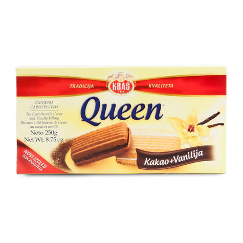 KRAS Queen Cocoa & Vanilla 12/250g