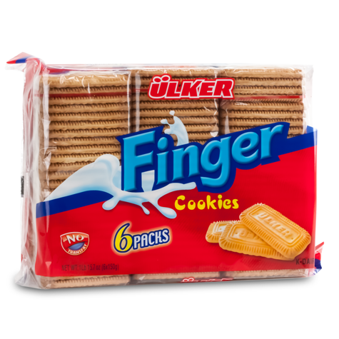 ULKER Finger Cookies (6Pks) 5/900G