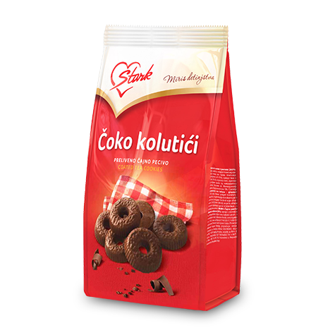 STARK Coko Kolutici Cocoa Coated Biscuits 24/150g