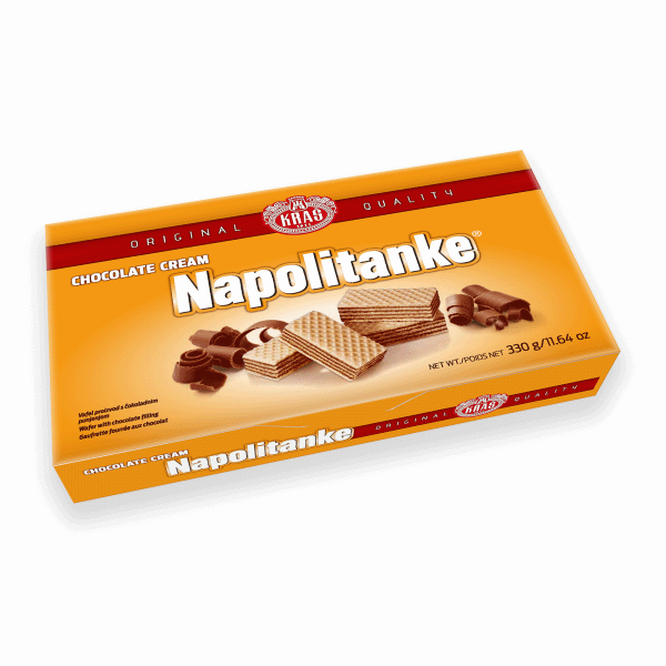 KRAS Napolitanke Chocolate Cream 12/330g