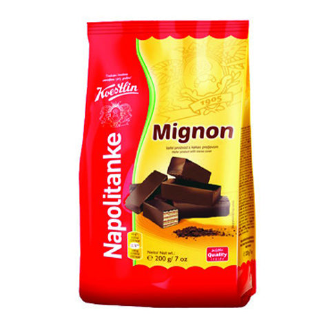 KOESTLIN Napolitanke Mignon Chocolate Covered 12/200g
