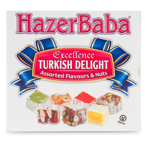 HAZERBABA Turkish Delight Assorted 32/250g