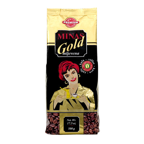 MARCAFFE Minas GOLD Ground Coffee 20/500g