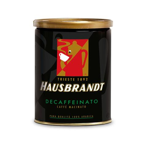 HAUSBRANDT Decaffeinated Espresso Ground 12/250g tin