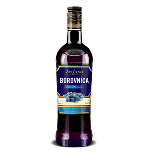 ZVECEVO Borovnica Blueberry Liqueur 6/1L
