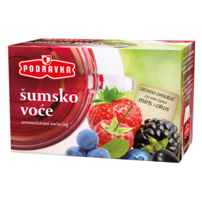 PODRAVKA Tea Forrest Fruit Mixed Berry [Sumsko Voce] 12/50g