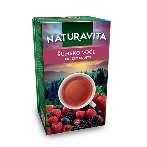 NATURAVITA Tea Forest Fruits 12/60g