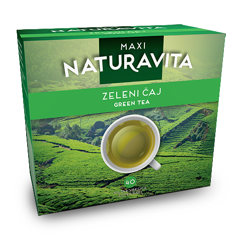 NATURAVITA Tea Green Maxi 16/80g
