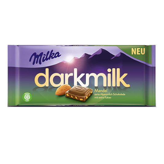MILKA Darkmilk Almond 25/85