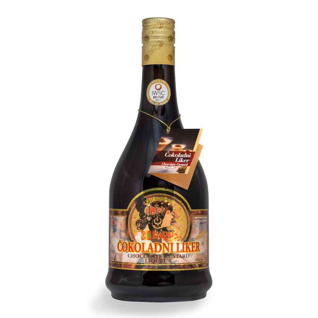 DARNA LUX Cokoladni Liker [Chocolate Custard Liquor] alc. 18% 6/750ml