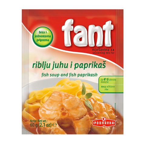 FANT Seasoning Mix for Fish Soup and Fish Paprikash 22/60g