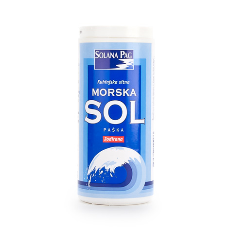 SOLANA PAG Morska Sol [Sea Salt Shaker] 12/250g