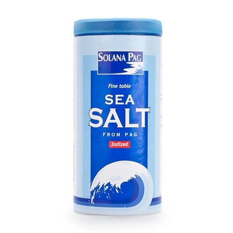 SOLANA PAG Morska Sol Sitna Sea Salt Shaker 12/450g