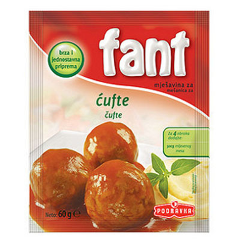 FANT Seasoning Mix for Cufte [Meatballs] 20/60g