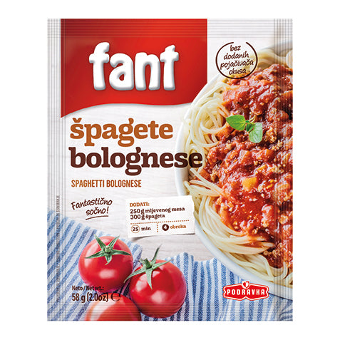 FANT Seasoning Mix for Spaghetti Bolognese 20/58g