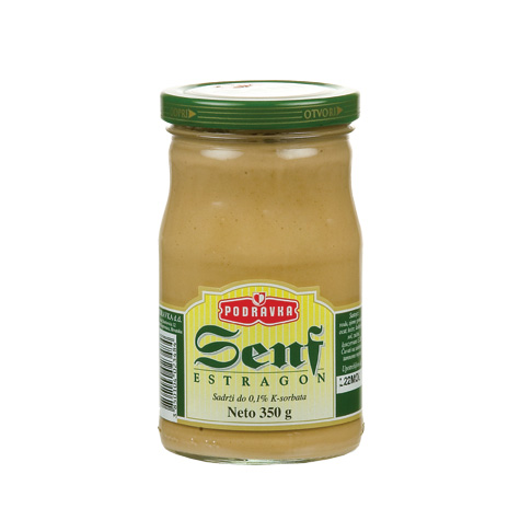 PODRAVKA Estragon Senf Mustard 12/350g