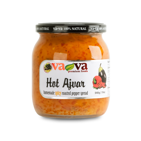 va-va Ajvar Homemade Hot 6/540g