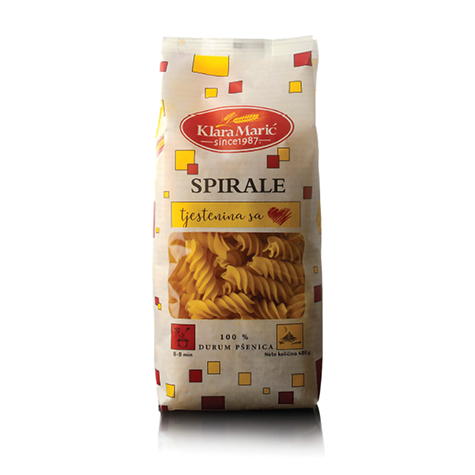 KLARA MARIC Durum Wheat Spirale 12/400g