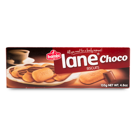 BAMBI Lane Choco Biscuit 12/135g