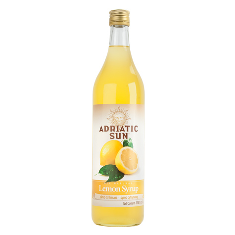 ADRIATIC SUN Syrup Lemon 12/1L